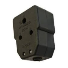 Coupler Janus Blk R/Plas *16A
