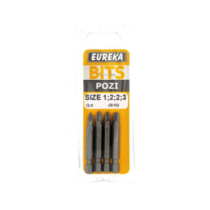 ERA Bit Pozi 50mm Mix1,2,2,3*4Pc