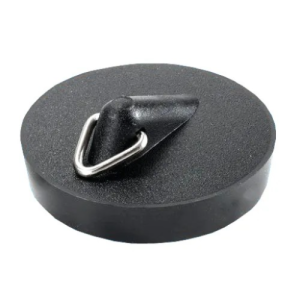 ERA Plug Bath Black*44mm*2Pc