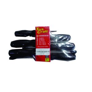 Screwdriver Black *6Pc