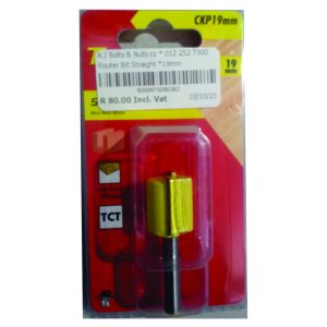 Router Bit Straight *19mm