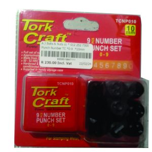 Punch Number TC *0-9  *10mm