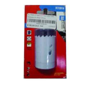 Holesaw Bi-Metal 35mm