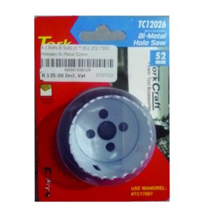 Holesaw Bi-Metal 52mm