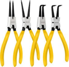 Plier Circlip Int/Ext Set *4Pc