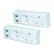 Plug Multi 3Way+USB