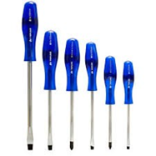 Screwdriver Industro  B/Tip *6Pc