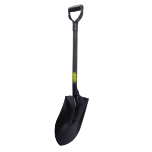 Shovel Round Nose Steel Shaft