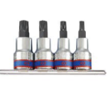 Socket Set Torx 1/2Dr *4Pc