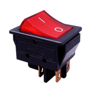 Switch Rocker Carco D/Red*4Pin