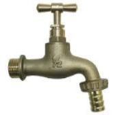 Tap Garden Brass *1/2"