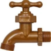 Tap Garden Brown Plastic *15mm