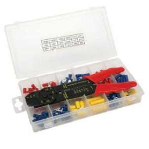 Terminal Assortment Kit & Crimper