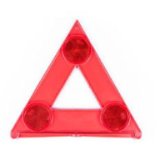 Traingle Warning Small Red