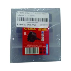 Holesaw TCT *70mm