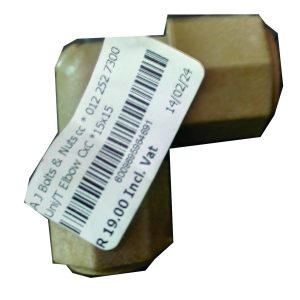 Uni/T Elbow CxC *15x15