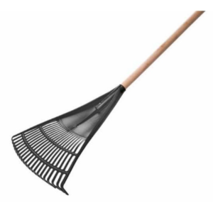 Rake Leaf Plastic Black