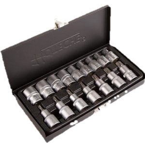 Socket E-Lock & Torx 1/2Dr *16Pc